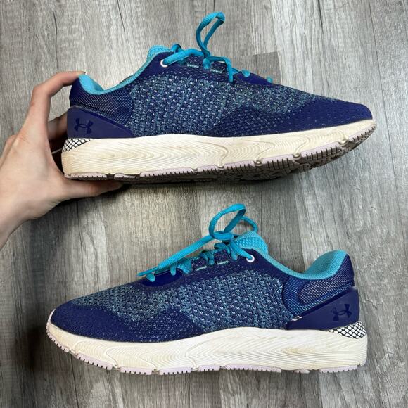 Under Armour Womens HOVR Intake 6 3026141-300 Blue Running Shoes Size 9 1/2 - Picture 3 of 9